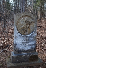 Headstone of Martha Ann Web