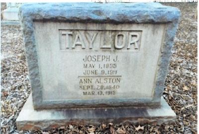 Anna Alston Headstone