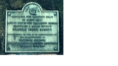 Henrietta Holdich's DAR Plaque